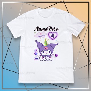 FREE NAME Customized Birthday KUROMI Shirt I KUROMI Birthday Shirt ...