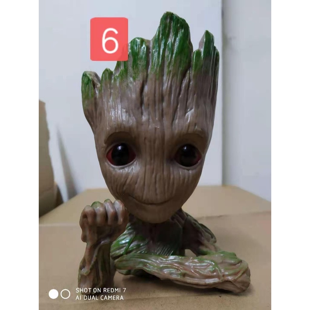 FIGURE G.O.T.G HALF GROOT FLOWER POT TABLE ORGANIZER (GOOD QUALITY ...