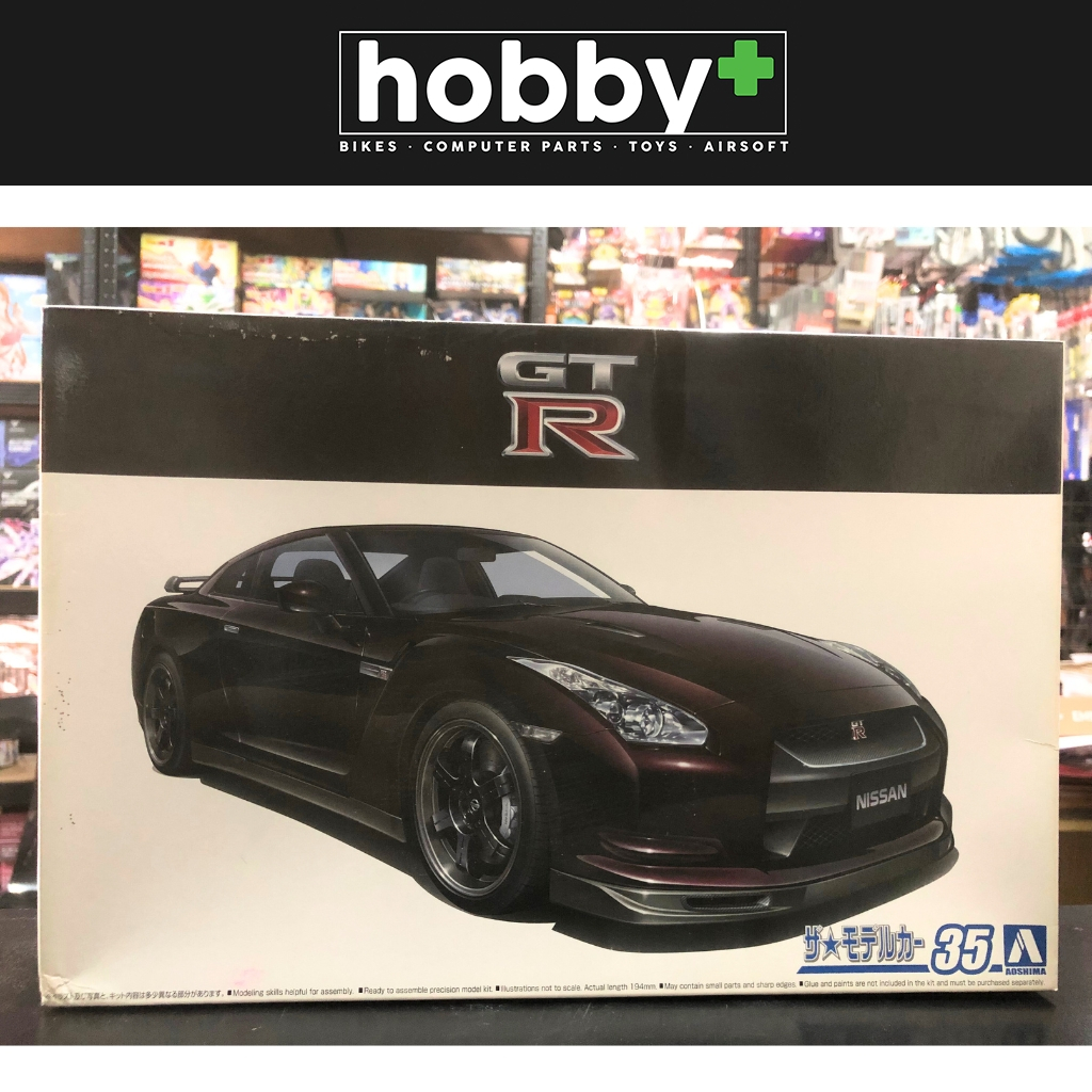 Aoshima 1/24 Nissan R35 GT-R 2009 Spec-V2 | Shopee Philippines