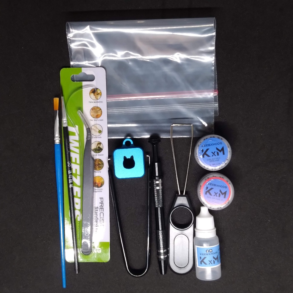 Mechanical Keyboard Mod Kit (205g0, 105, Tweezer, Switch Opener, Switch ...