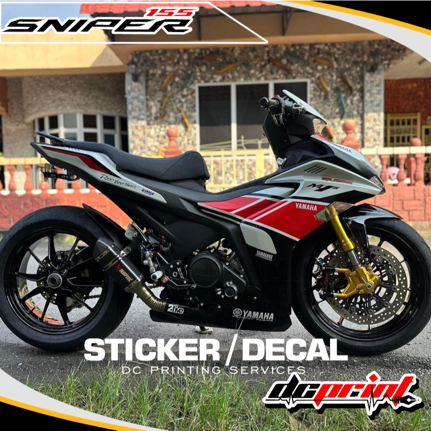 Sniper 155 FULL DECAL bigbike concept design decals | Shopee Philippines