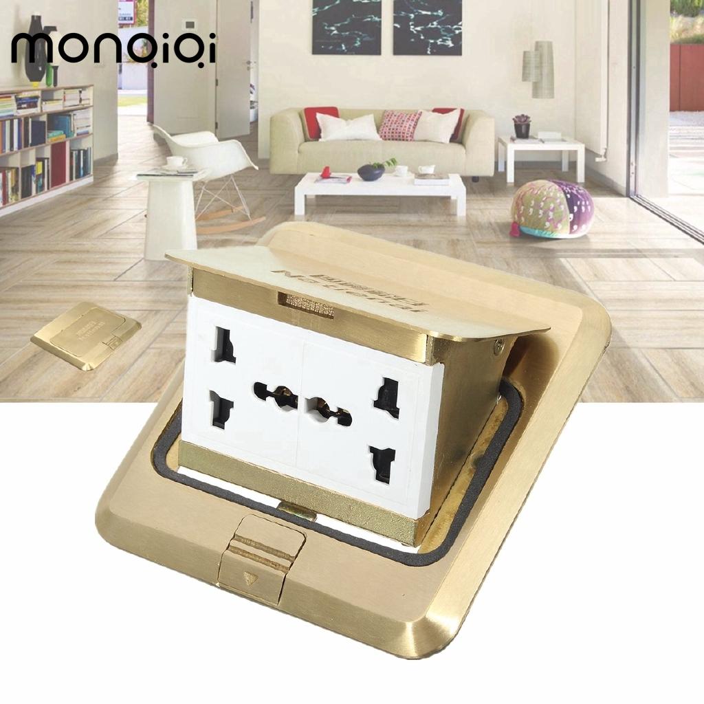 （Fast Delivery）Universal 250V Floor Ground Outlet Power Sockets 6 Prong ...