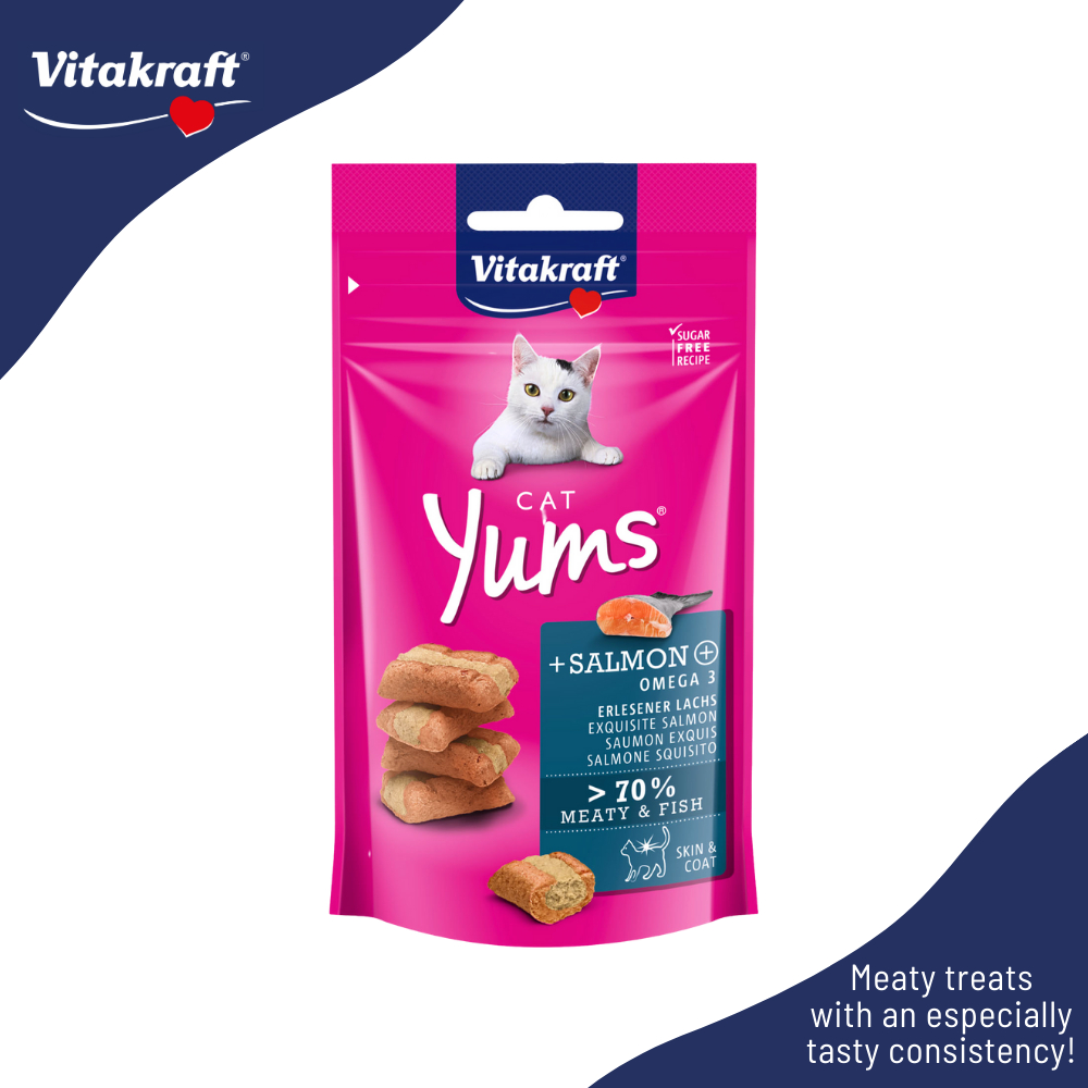 Vitakraft cat yums salmon sales