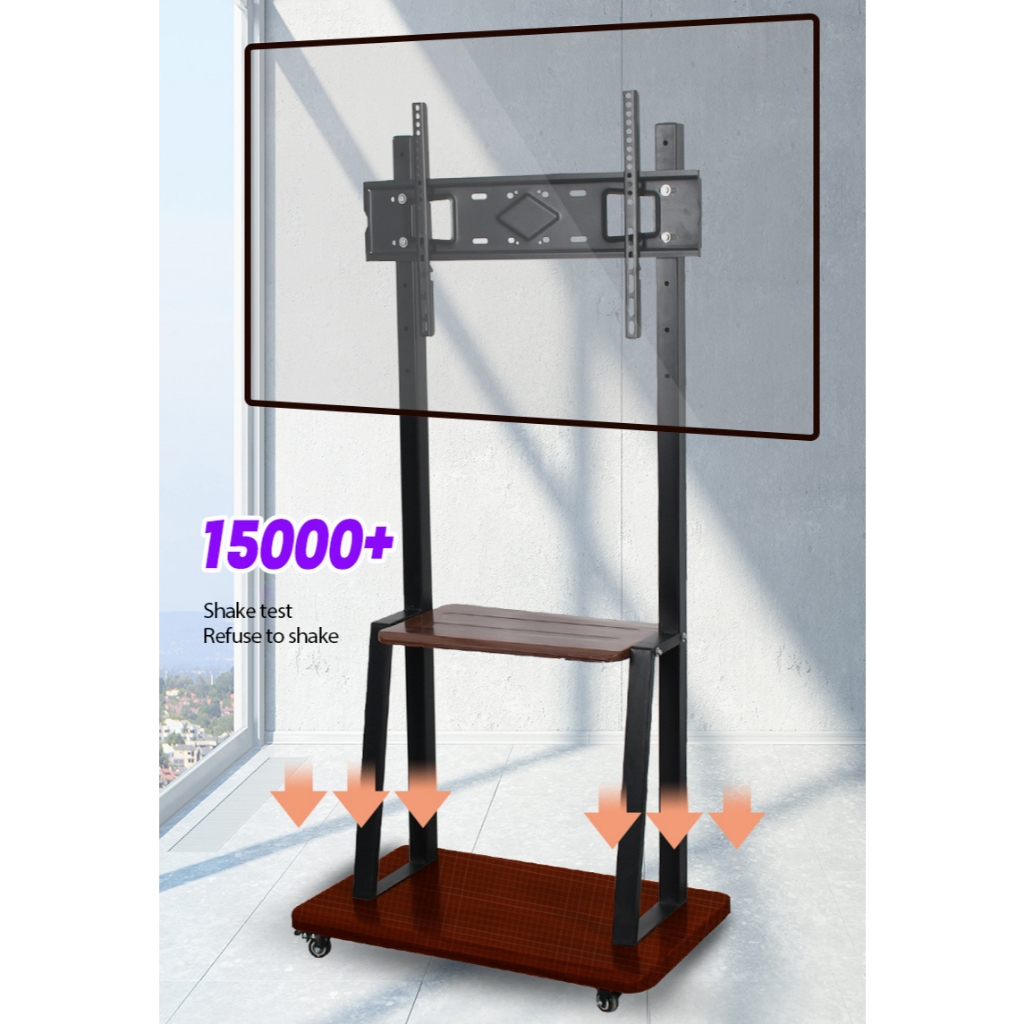 COOSPRO 32-90 Inch TV Stand Floor Stand Movable TV Rack Stand with ...