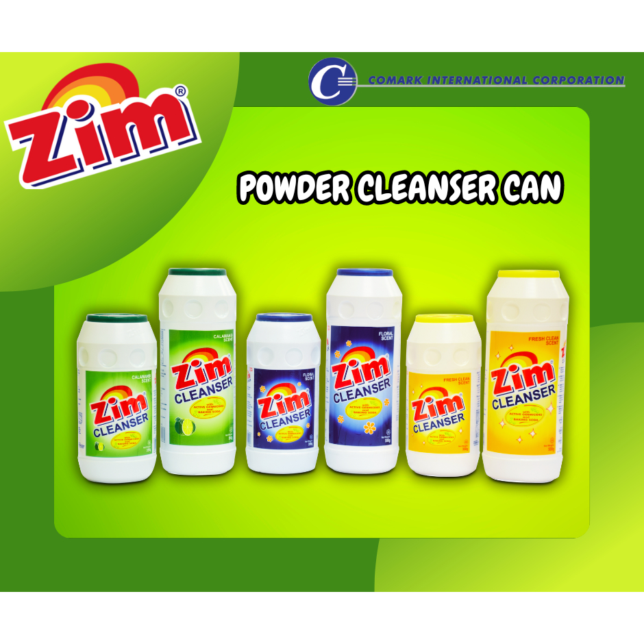 Zim Powder Cleanser Can 350g & 500g | Shopee Philippines