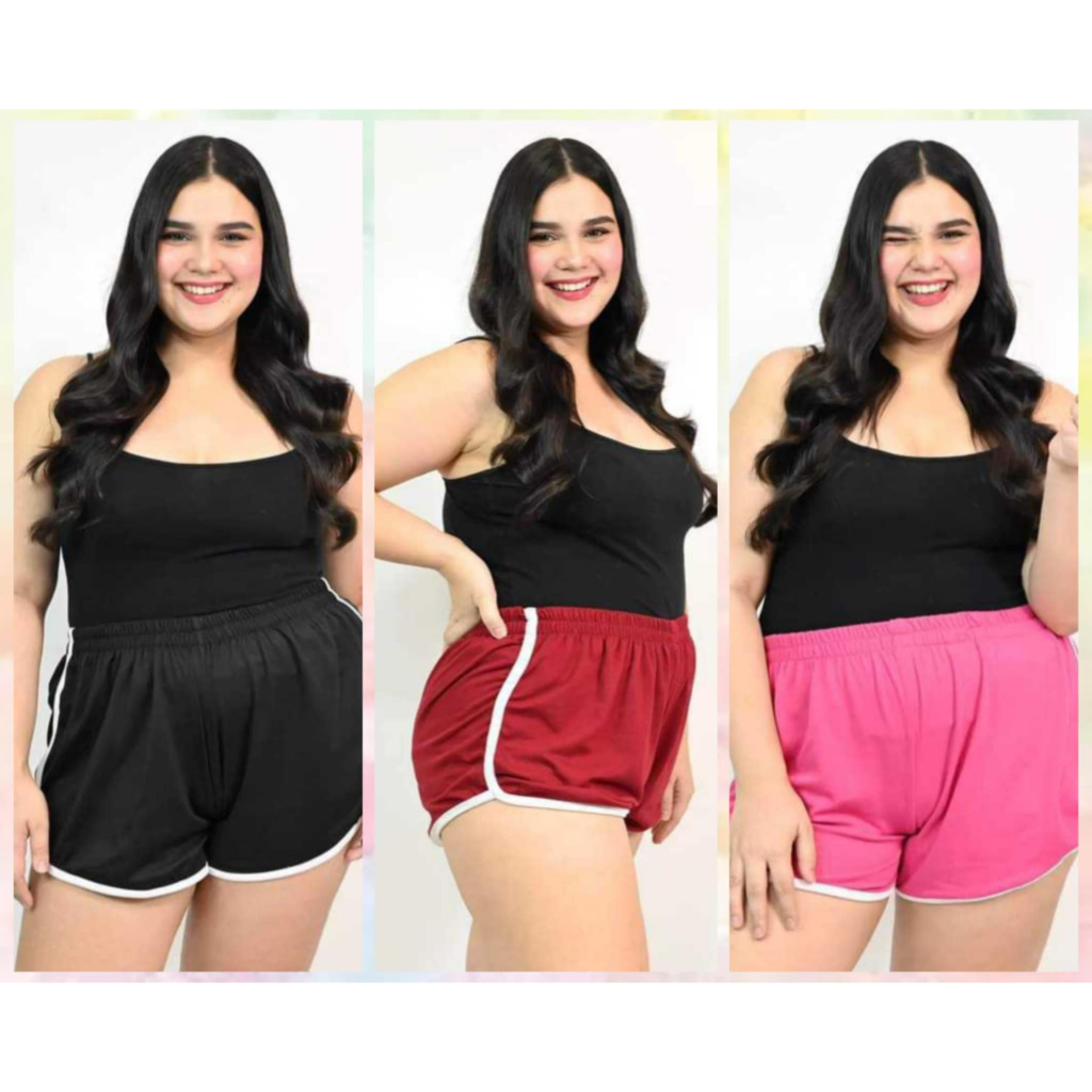3XL TO 4XL 3pcs Plus Size Dolphin Shorts Plus Size Summer Shorts Shopee Philippines