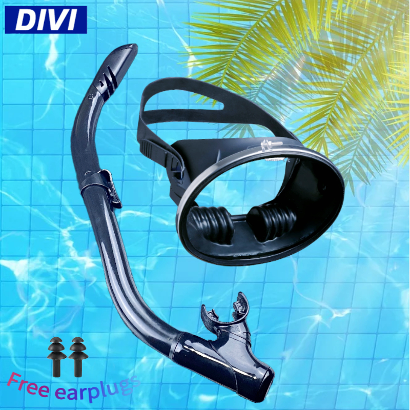 DIVI Snorkeling Set for Adult Snorkel Set Diving Mask with Snorkel Wide ...