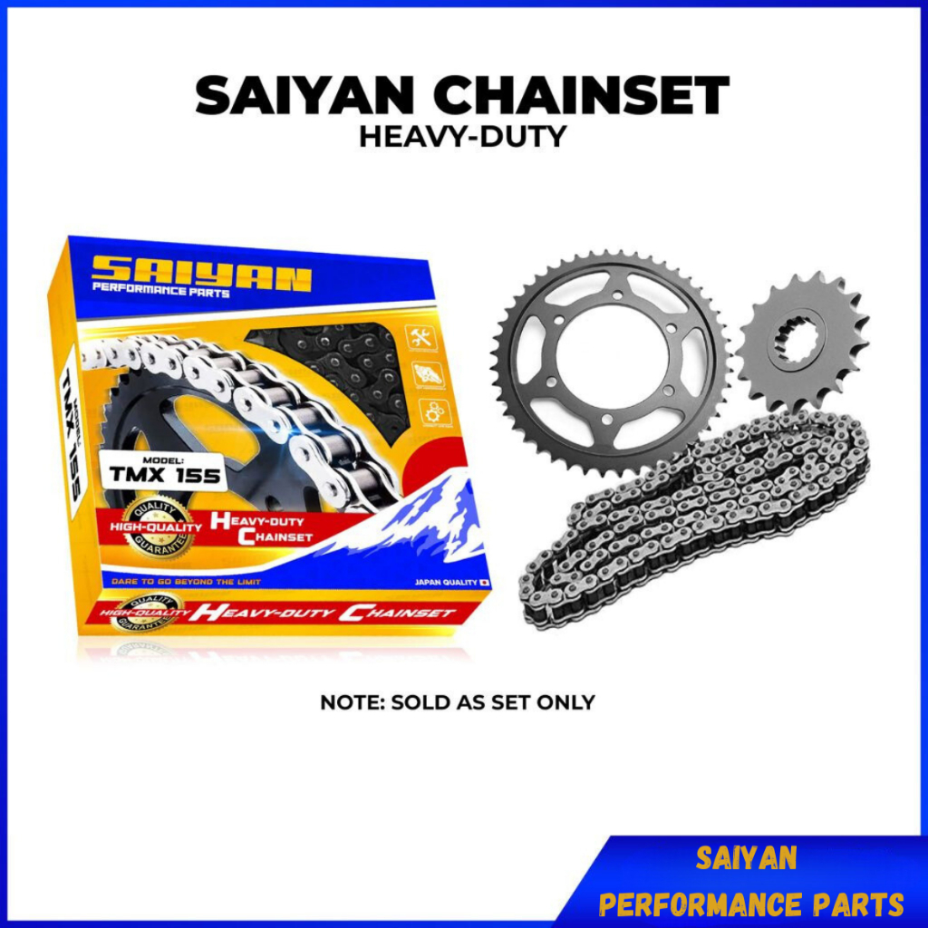 SAIYAN CHAINSET ( BARAKO / XRM ) | Shopee Philippines