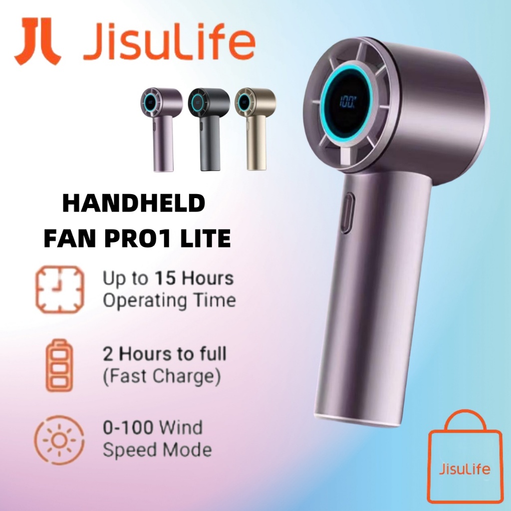 Pro1 Lite Mini Portable Handheld Fan Rechargeable 100Gear Handheld Fan ...