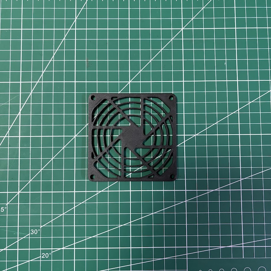 Computer Case Fan Guard Cover Grill 40mm 50mm 80mm 120mm 3D Printed ...