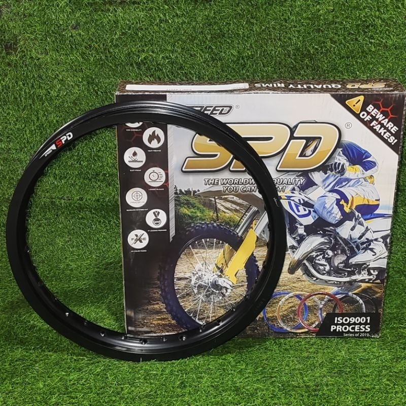 SPD RIM WHEEL ALLOY ORIGINAL 1.85X17 (BLACK SILVER) | Shopee Philippines