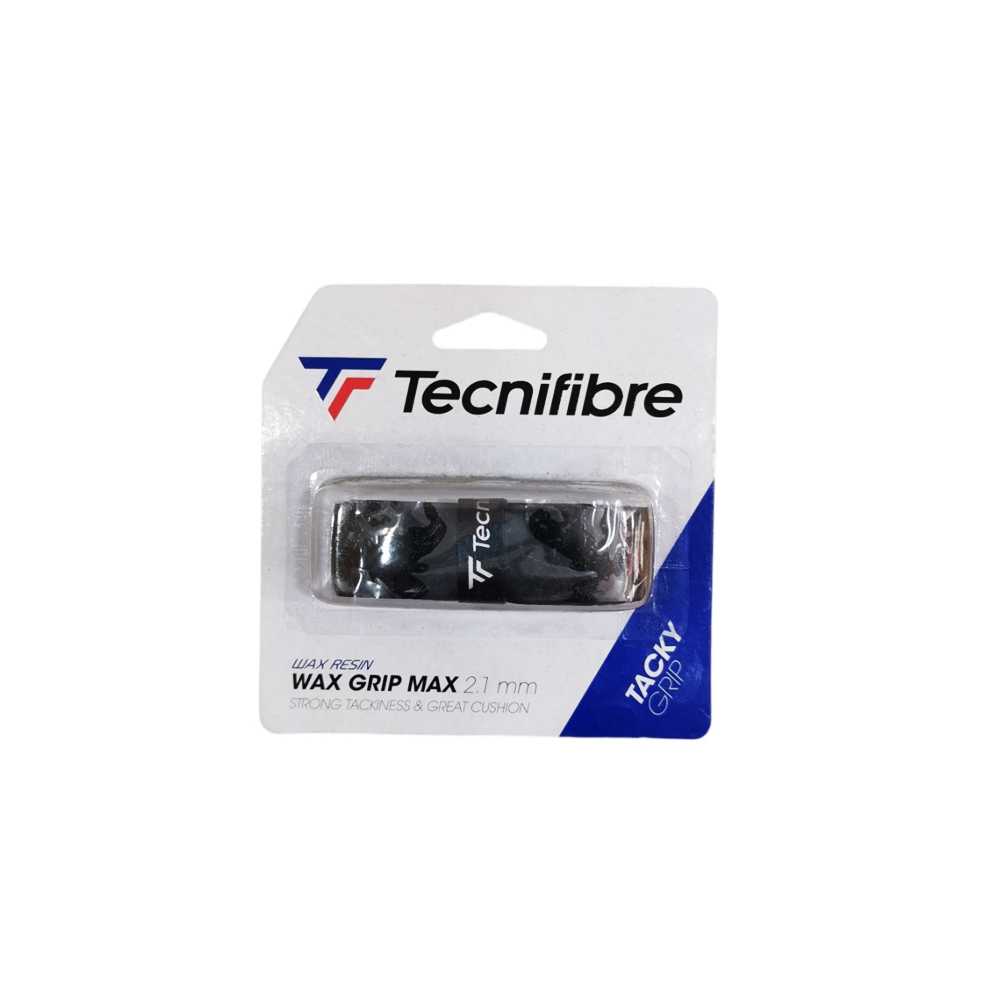 Tecnifibre Wax Grip Max - Sostituzione Impugnatura Per Racchetta Da Tennis, Spessore 2.1 Mm, Colore Bianco - 4