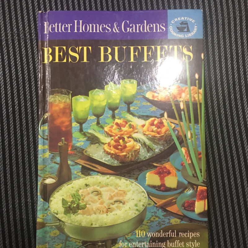 Best Buffets Cookbook 1963 Better Homes & Gardens Menus Potluck Table ...