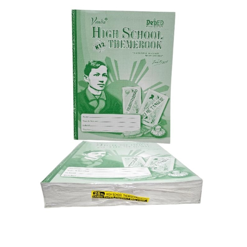 Vanda High School Themebook 25 Pieces | Shopee Philippines