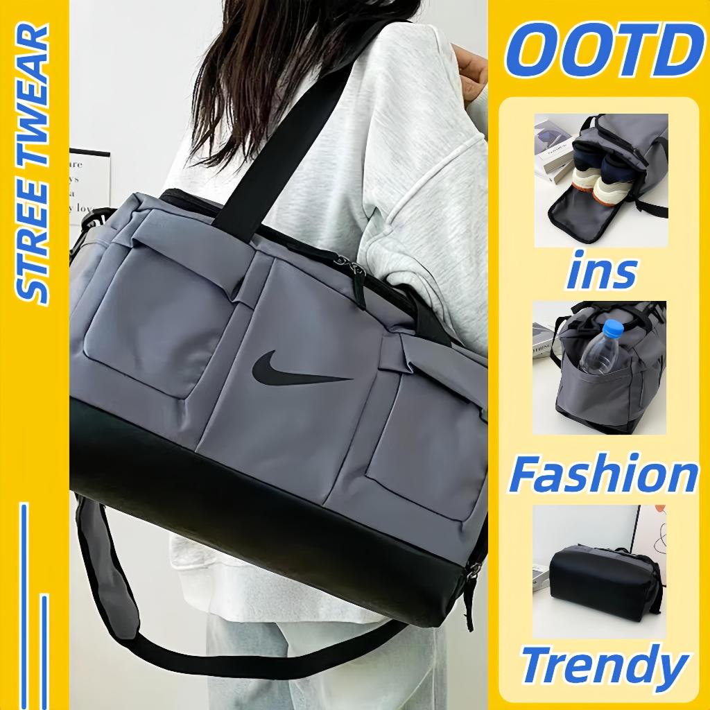 COD NIKE Duffle Bag For Travel Large -Capacity Fashion Gym Bag ...