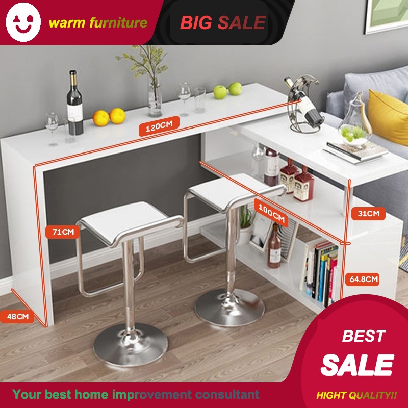 Rotating Computer Table Corner Desk Desktop Writing Corner PC Table ...