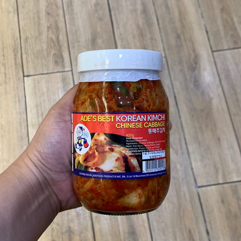ADE'S BEST KOREAN KIMCHI CHINESE CABBAGE 420g Shopee Philippines