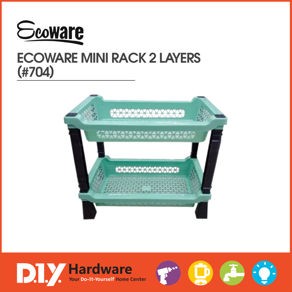 Ecoware by DIY Hardware Mini Rack 2 Layers - #704 | Shopee Philippines