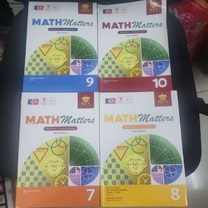 Math Matters Grade 10 9 8 7 2023 | Shopee Philippines