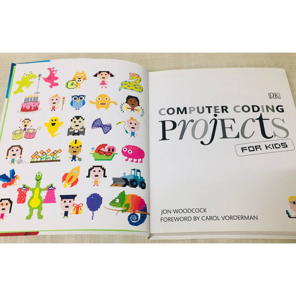 DK Computer Coding Projects for Kids using Scratch | Shopee Philippines