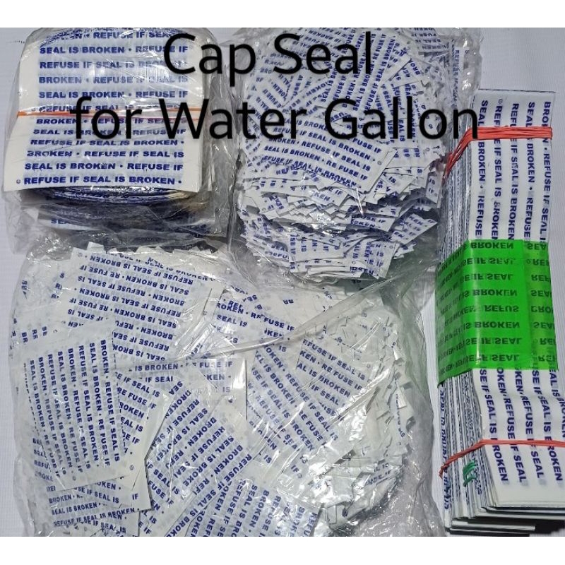 White Makapal Cap Seal for 5gal Water Container Class AAA Shopee