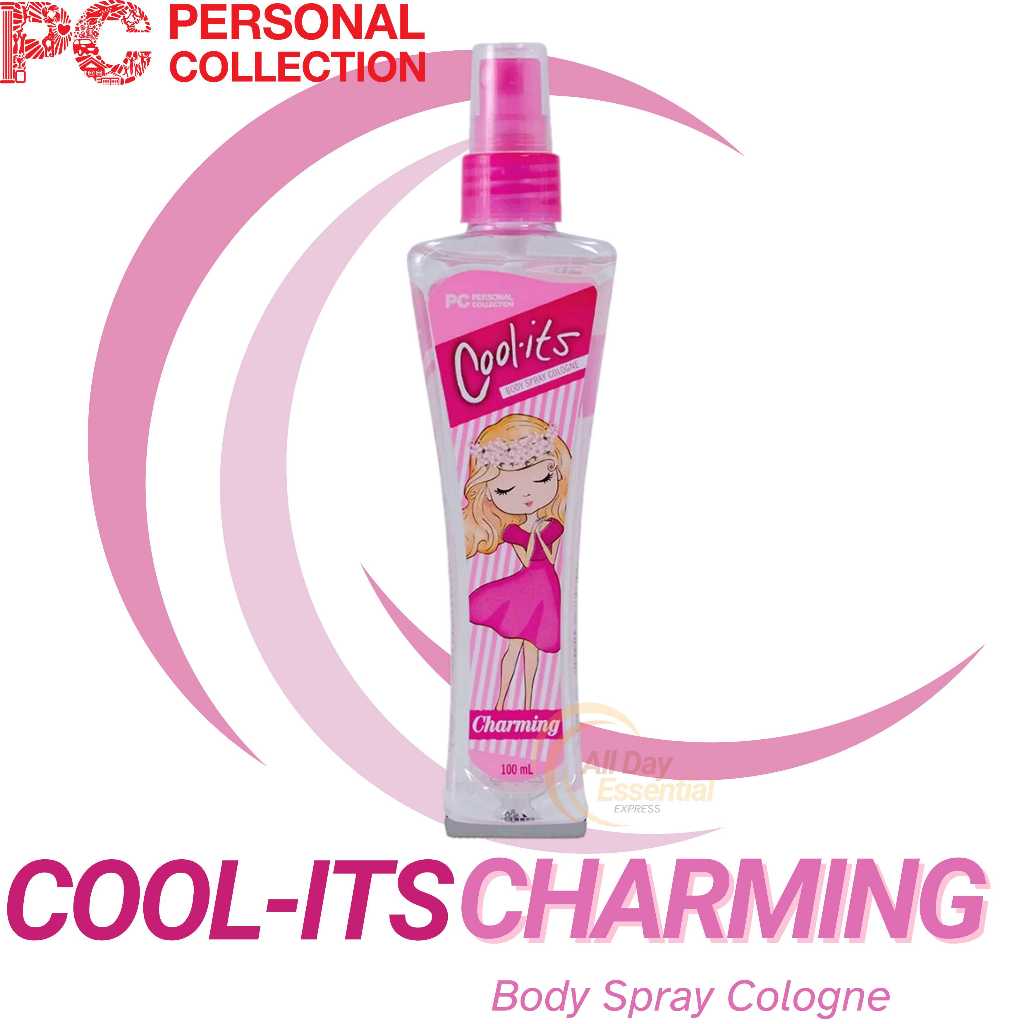 Personal Collection Cool-Its Charming Body Spray Cologne 100ml | Shopee ...