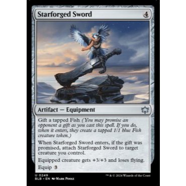 Starforged Sword - Bloomburrow (BLB) - COLORLESS | Shopee Philippines