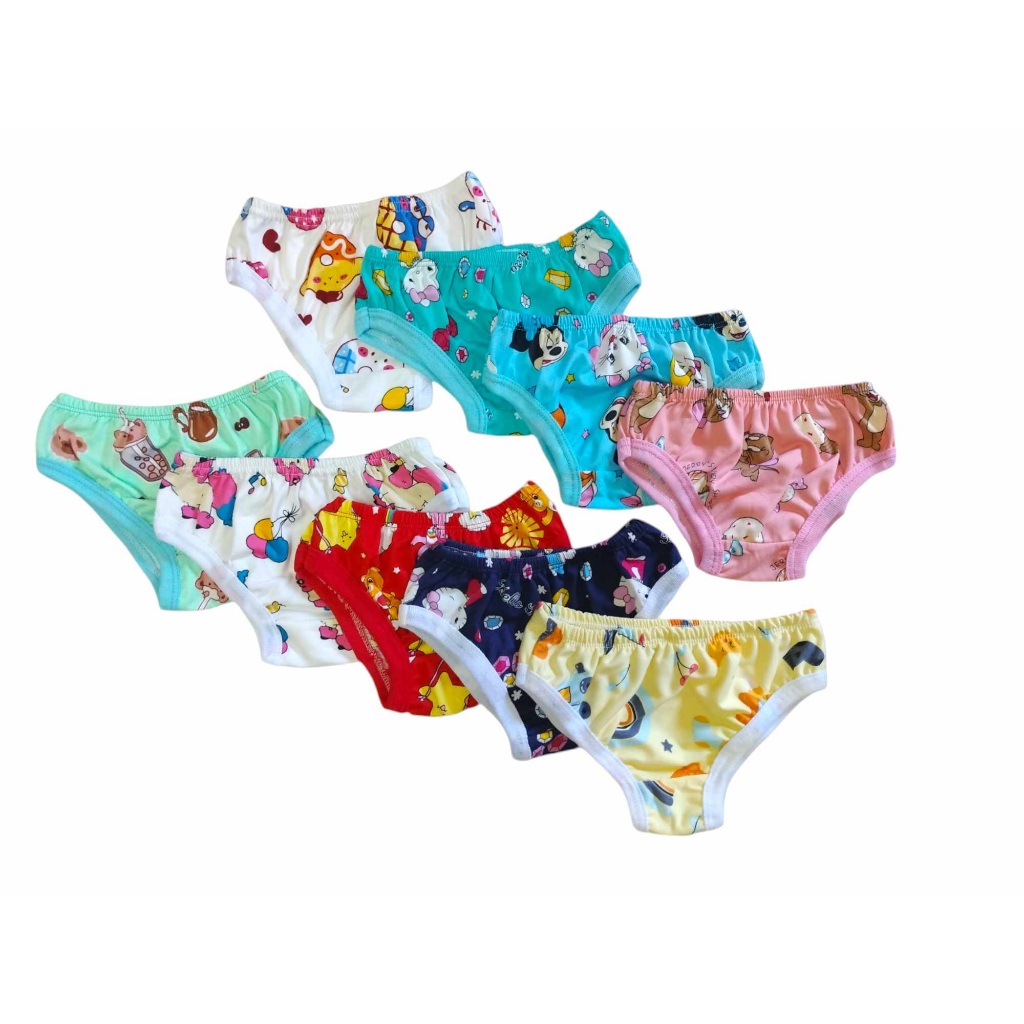 Kids Underwear Panty and Brief for Girls and Boys Cute Character ...
