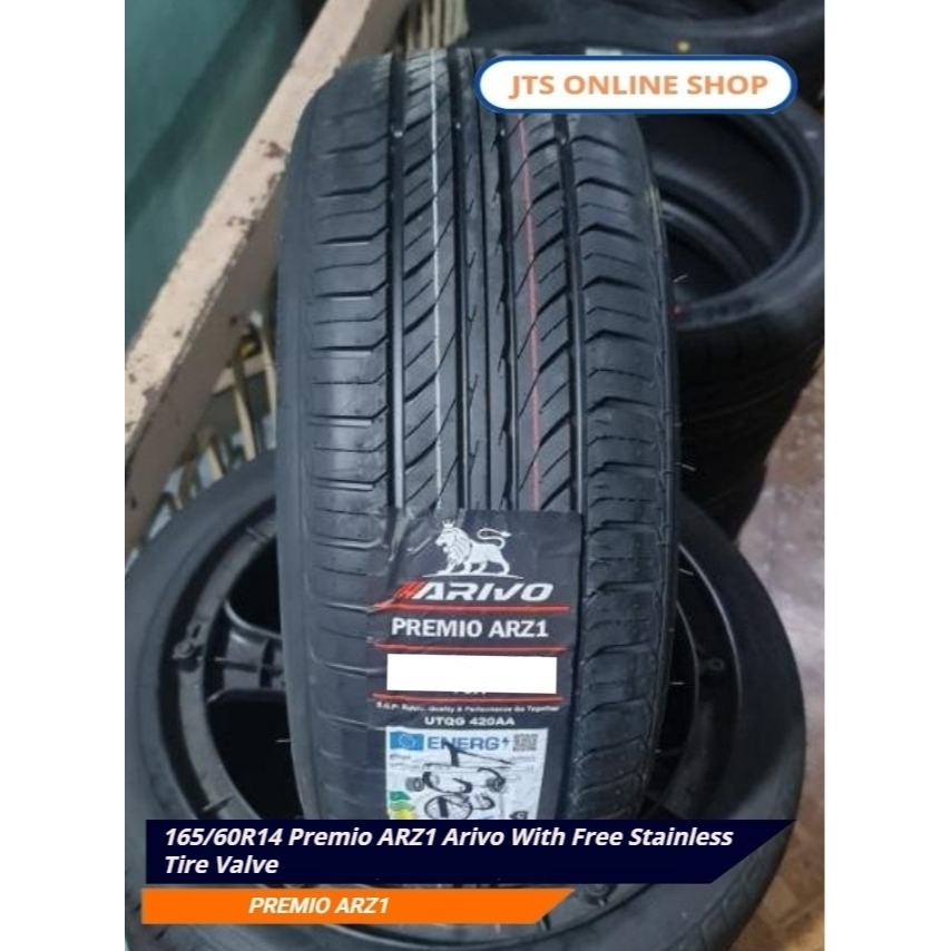 165/60R14 Premio ARZ1 Arivo With Free Stainless Tire Valve (PRE-ORDER ...