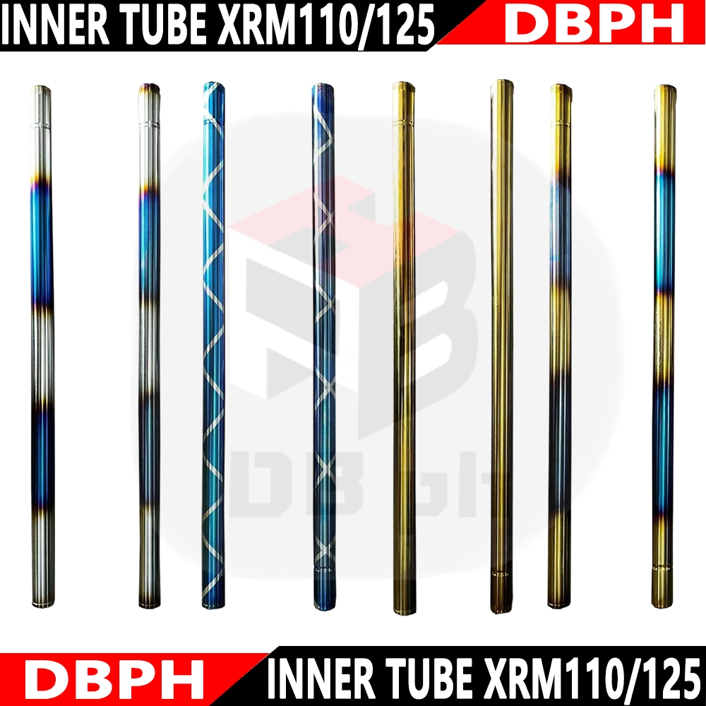 WLE XRM FRONT FORK TITANIUM INNER TUBE (2 PIECES) WITH BOLTS | Shopee ...