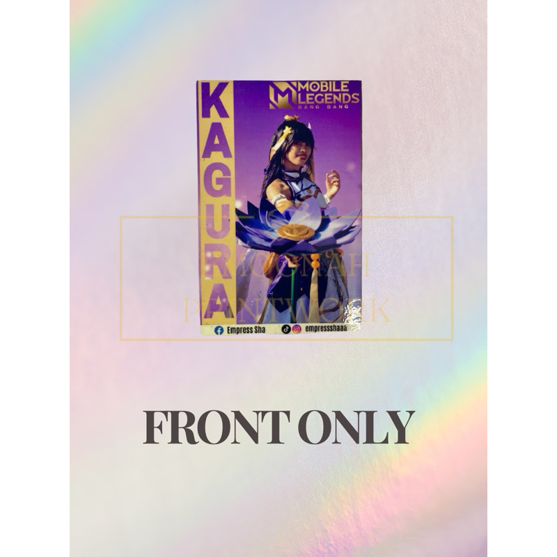 Coscard Cosplay Card Printing Sold per 10pcs 10pcs/set | Shopee Philippines