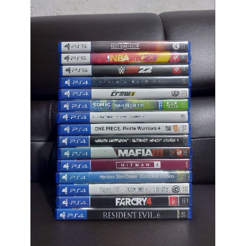 PS4 & PS5 CD GAMES part - 1 Original | Shopee Philippines