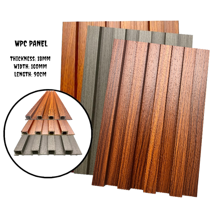 WPC Indoor Wall and Ceiling Panel Background Wall Decor Waterproof Home ...
