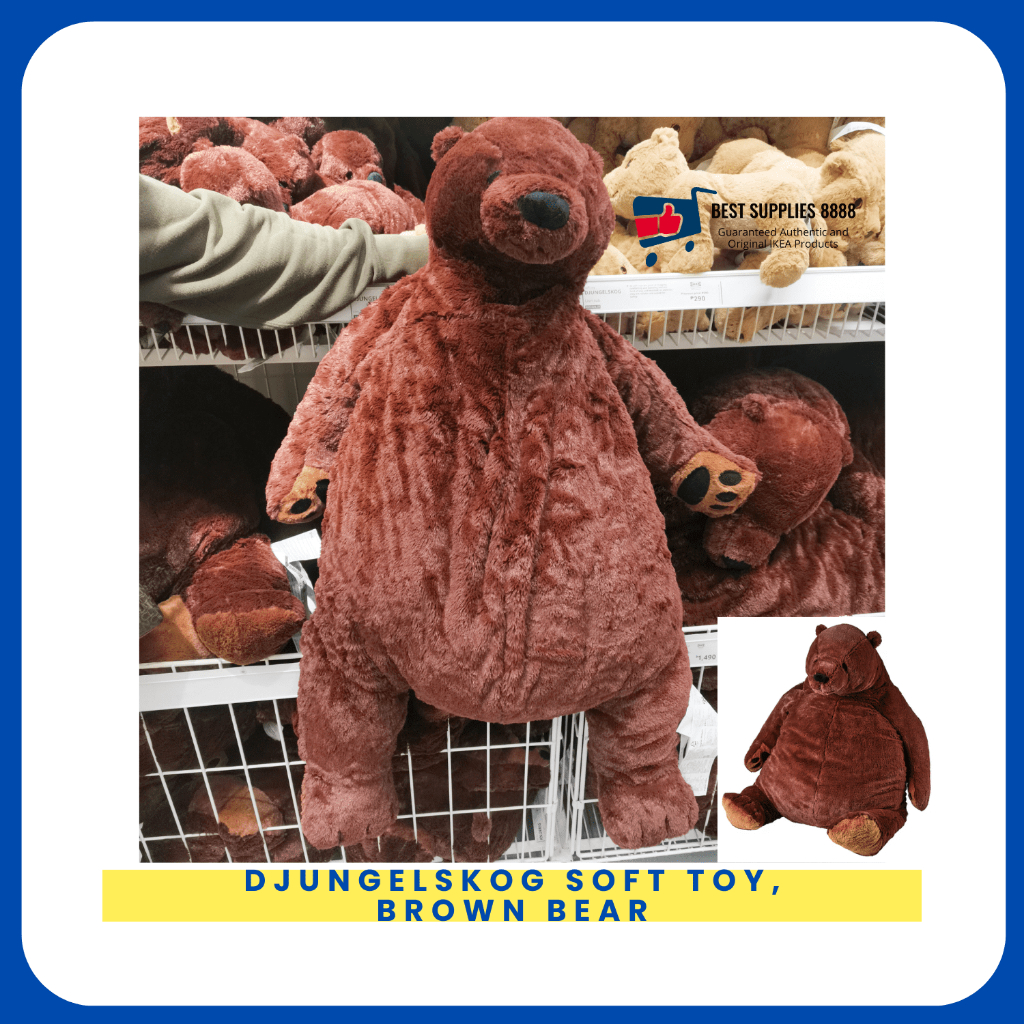 bestsupplies-ikea-djungelskog-soft-toy-big-brown-bear-100cm-shopee