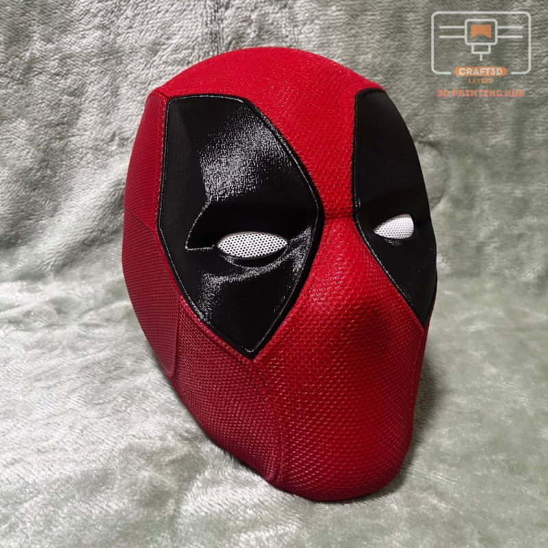 Deadpool Mask 2024 | Textured Magnetic Helmet | Deadpool & Wolverine ...