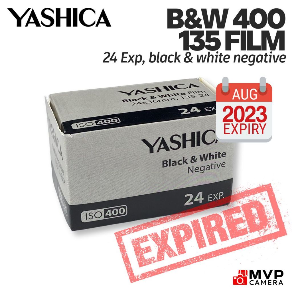 Yashica Black and White Expired Negative Film 135 35mm ISO 400 MVP ...