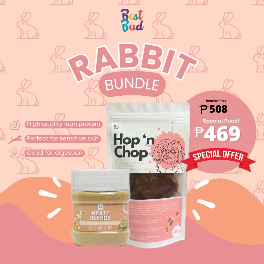Rabbit Bundle - Appetite Booster and Treats for Dogs and Cats | Shopee ...