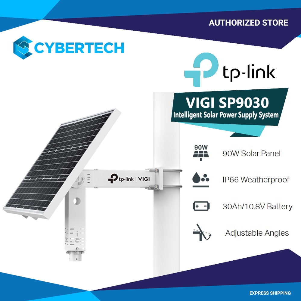 TP-Link VIGI SP9030 Intelligent Solar Power Supply System | Shopee ...