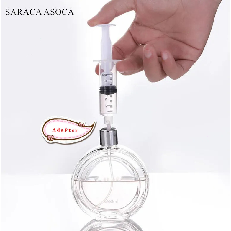 50PCS Perfume Direct Draw Dispenser Tool Portable Perfume Syringe ...