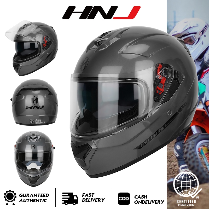 HNJ 2021 helmet full face helmet dual visor helmet motorcycle helmet ...