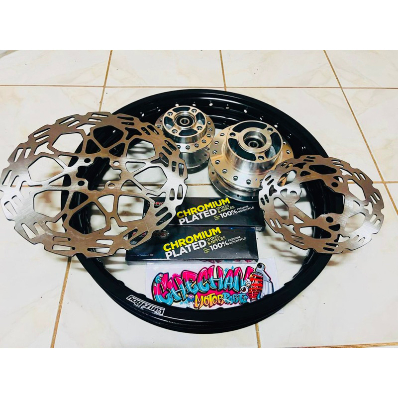 VANZBOY RIMSET RAIDER 150 CARB / RAIDER FI BROKEN SIZE 1.2 1.4 17S ...