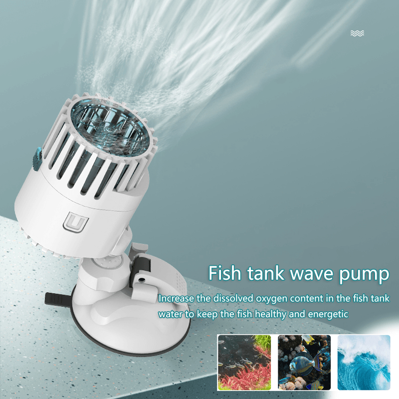 Aquarium wave pump fish tank surfing pump silent wave machine clean ...