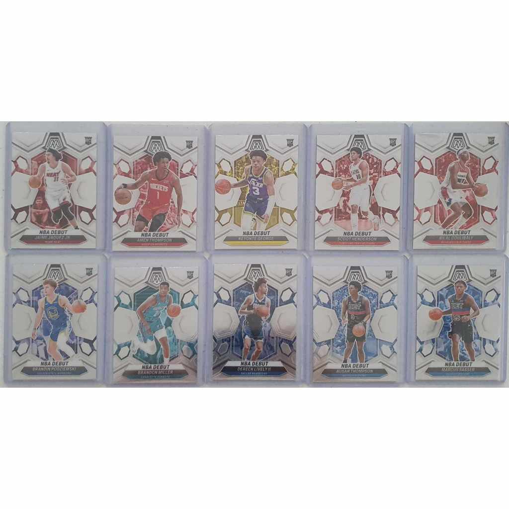 NBA DEBUT BASE- 2023-24 Panini Cards Collections | Shopee Philippines