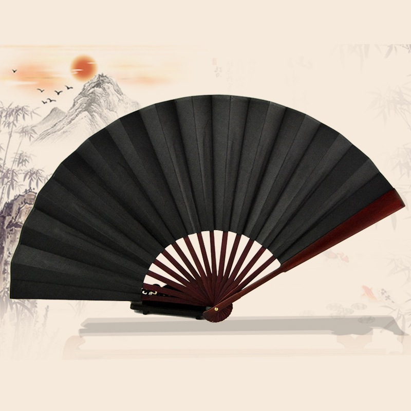 Chinese style blangko fan folding fan student calligraphy at painting ...