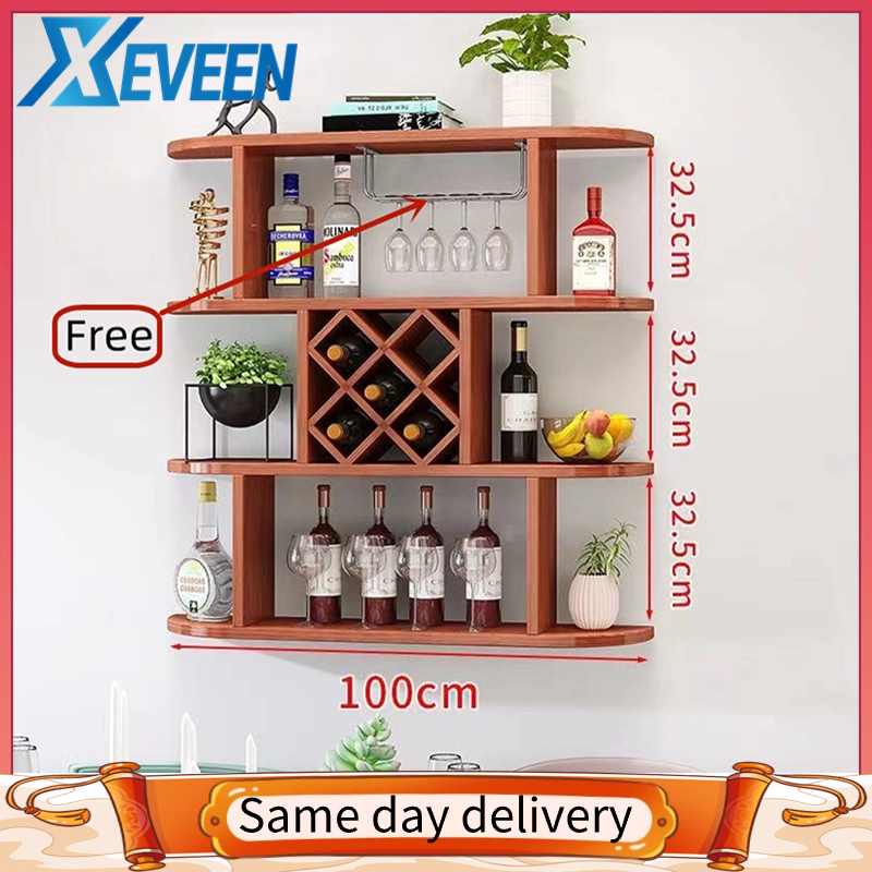Creative Restaurant Multi-storey wine Rack Wine cabinet (with stainless ...