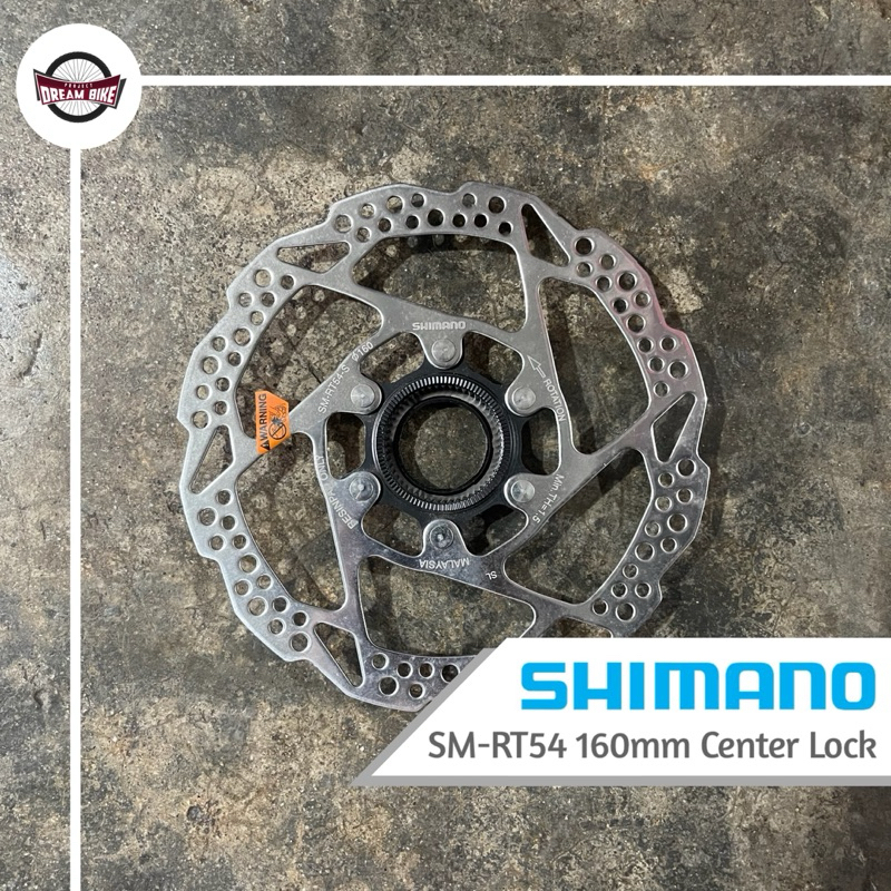 SHIMANO Disc Brake Rotor SM-RT54 160mm Center Lock | Shopee Philippines
