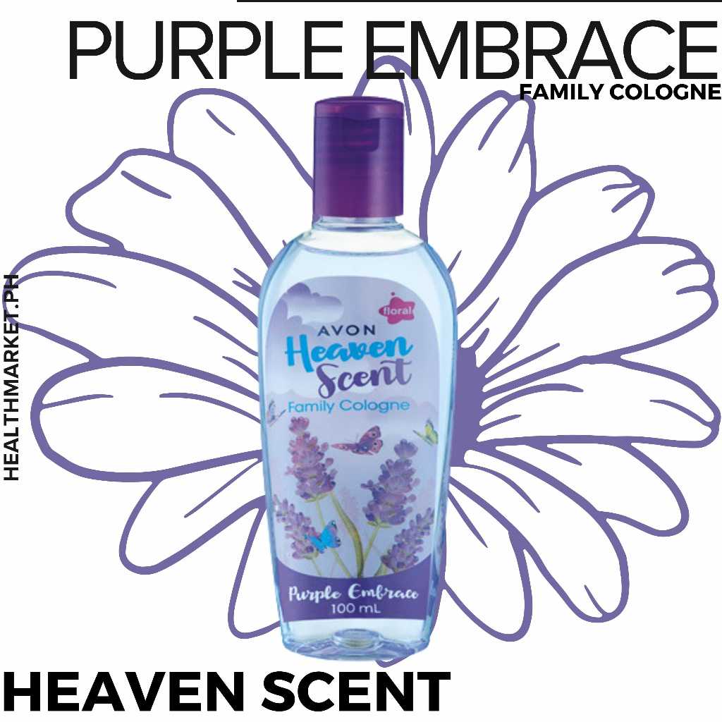 AVON Heaven Scent Purple Embrace Splash Cologne 100ml Shopee Philippines