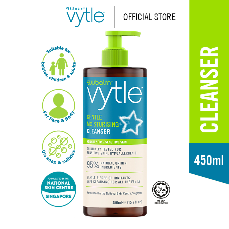 Vytle Gentle Moisturising Cleanser 450ML | Shopee Philippines