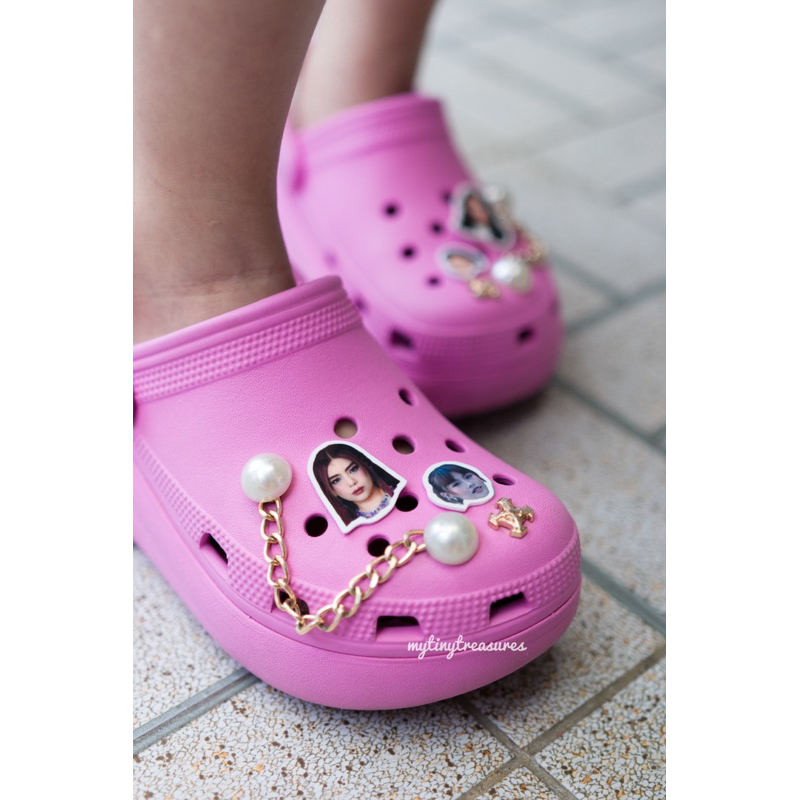 CUSTOMIZED CROCS JIBBITZ PERSONALIZED PHONE JIBBITZ MADE IN ACRYLIC UV