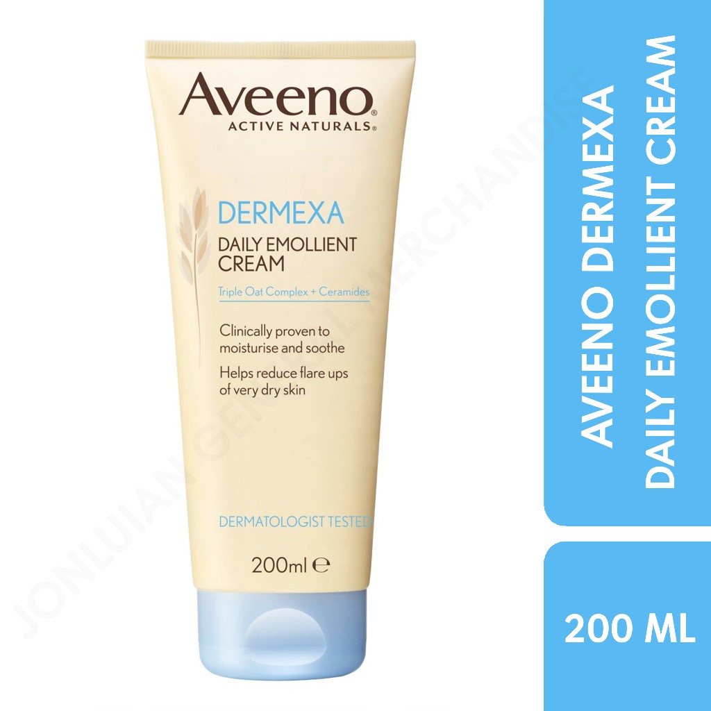 Aveeno Dermexa Cream 200Ml Eczema Lotion Body Lotion For Sensitive